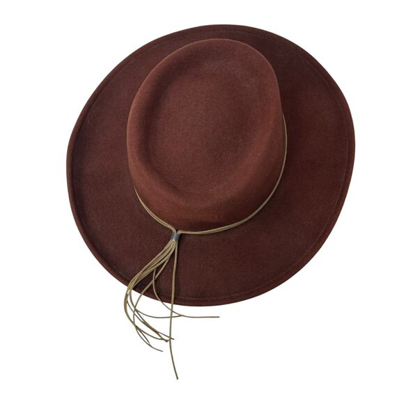 Renegade Biloxi Lite Felt 100% Wool Western Cowboy Hat M 7 by Bailey Packable - Picture 6 of 10